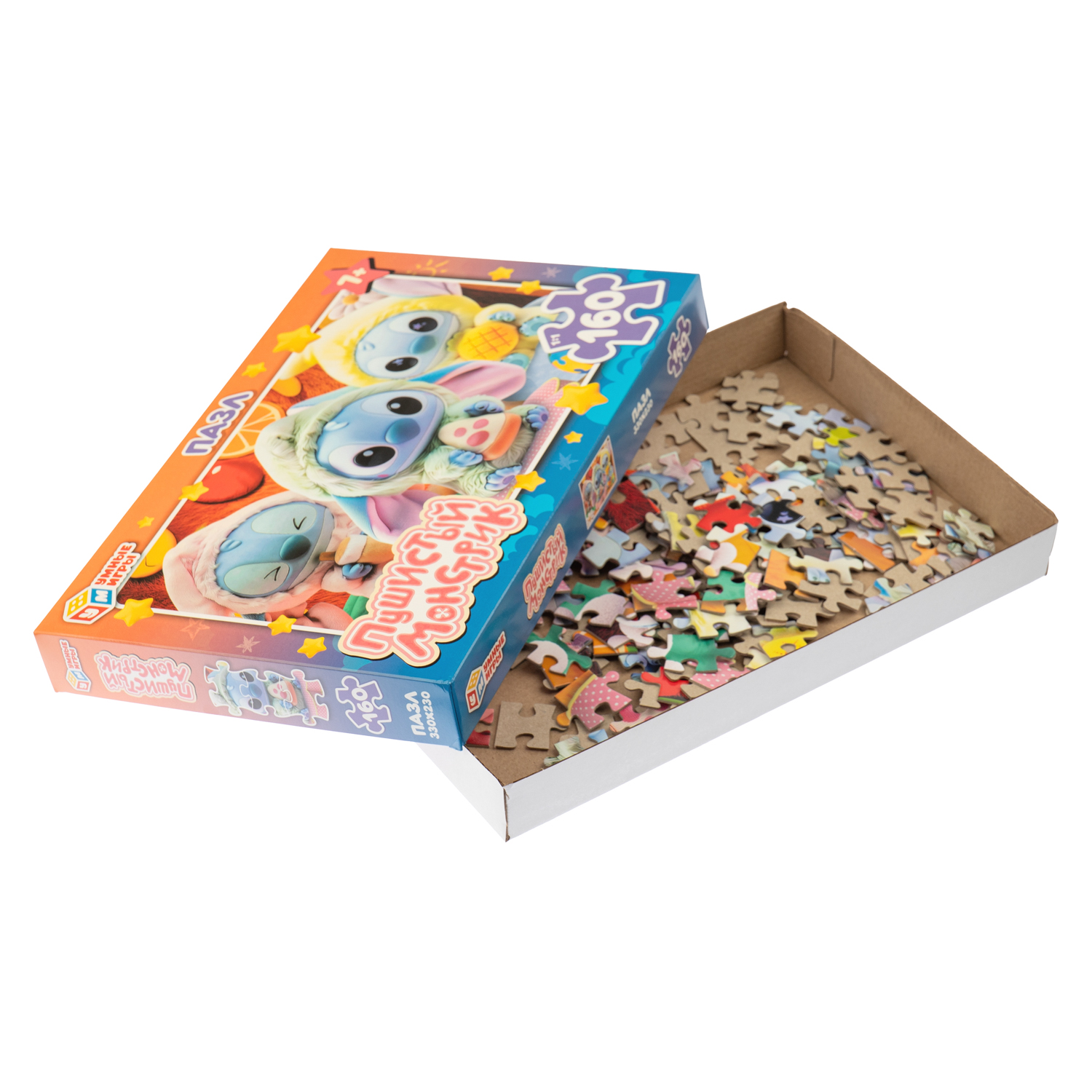 Пазл Умные игры Пушистый монстрик - фото 2