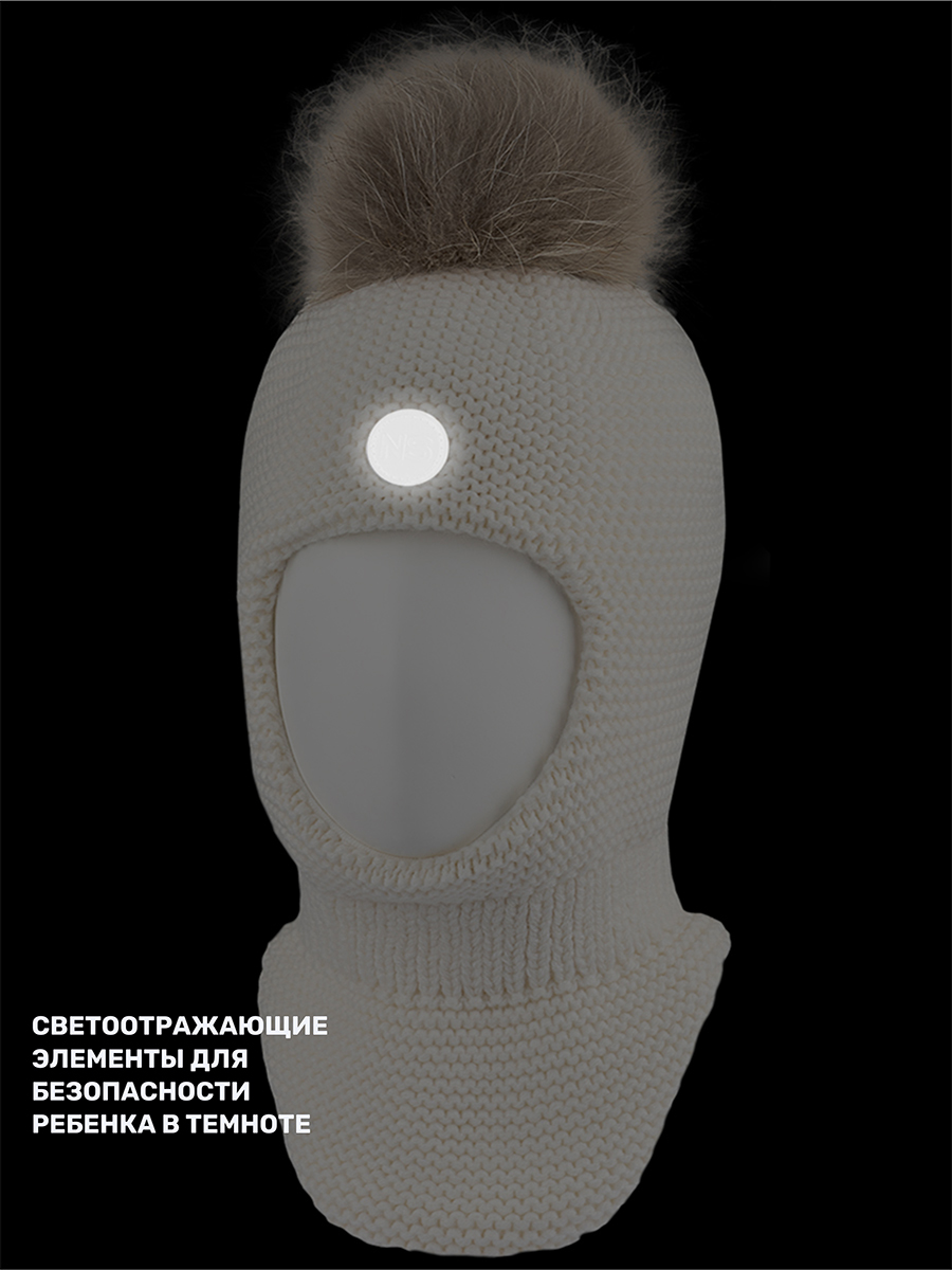 Шапка NIKASTYLE 10з15324 молоко - фото 8