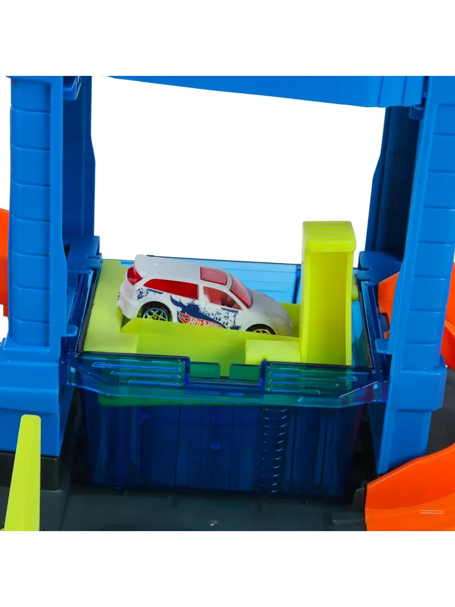 Автомойка Hot Wheels Безумные виражи 122459 - фото 4