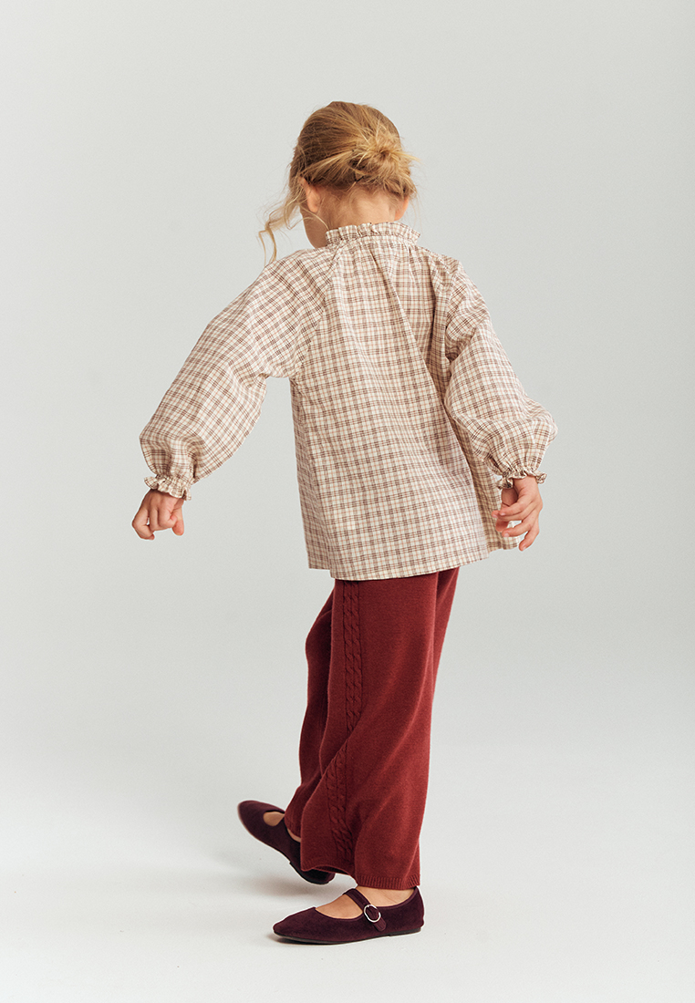 Брюки artie W25M07BR-1462D/Бордовый - фото 3