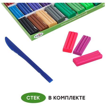Пластилин Gamma_ 16 цв.