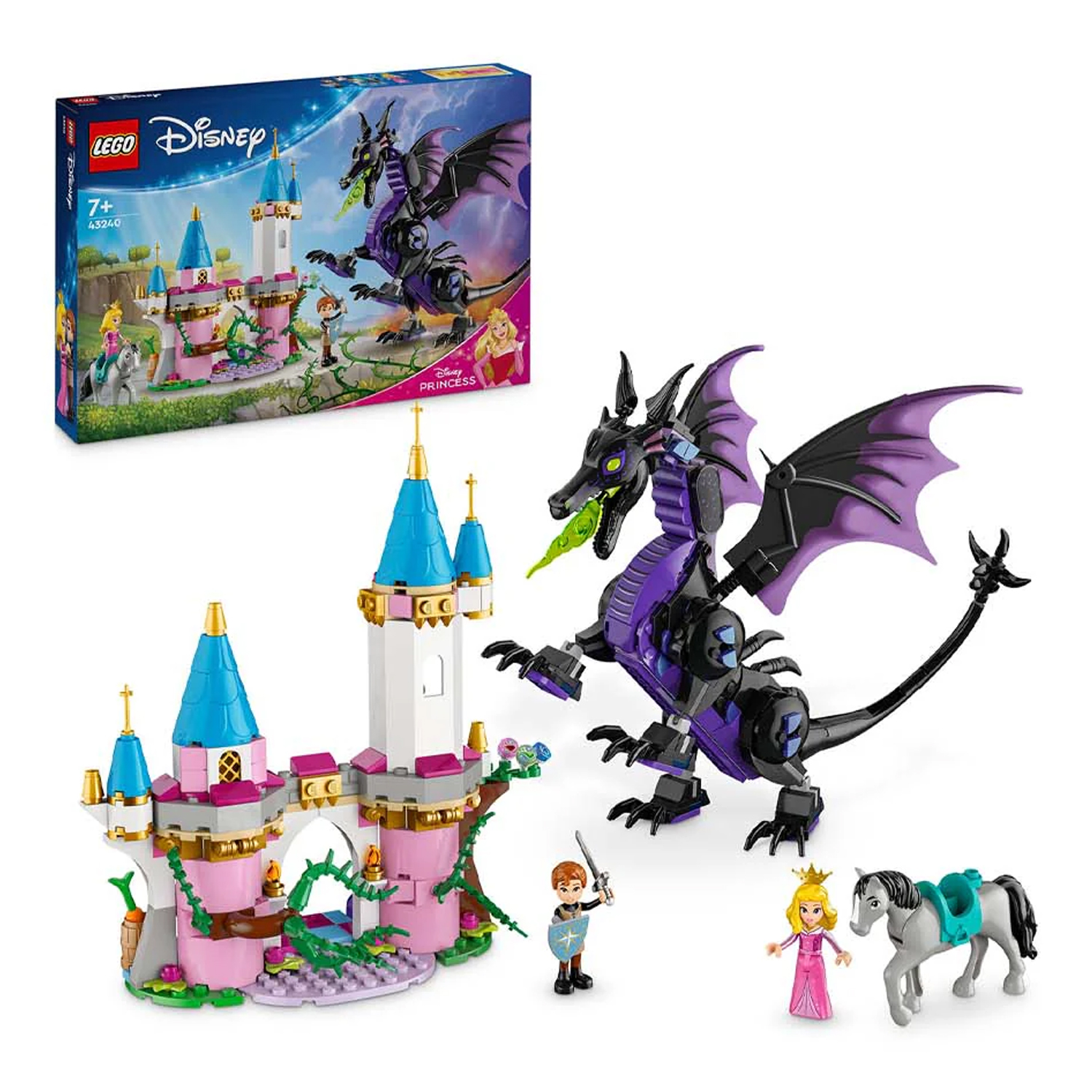Конструктор LEGO Disney Princess Малефисента в облике Дракона 583 дет. - фото 1