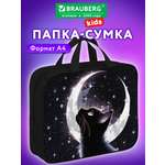 Папка для тетрадей Brauberg Лунный кот А4
