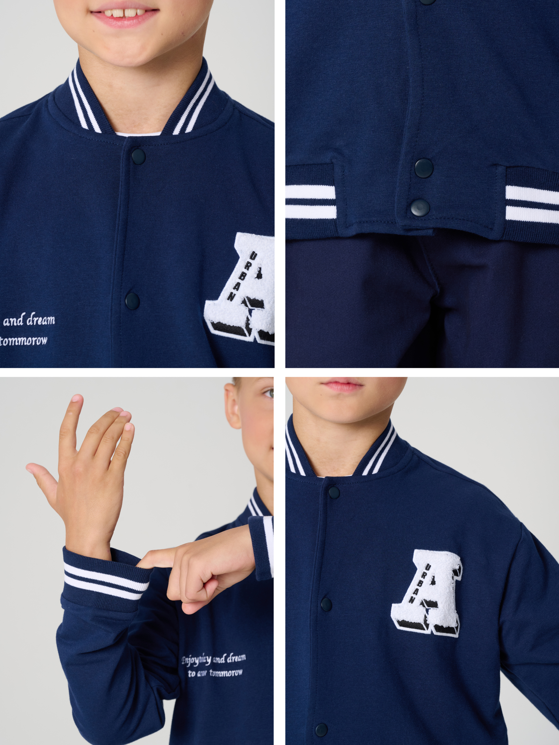 Бомберы Antilopa ABTS-2534 dark blue - фото 10
