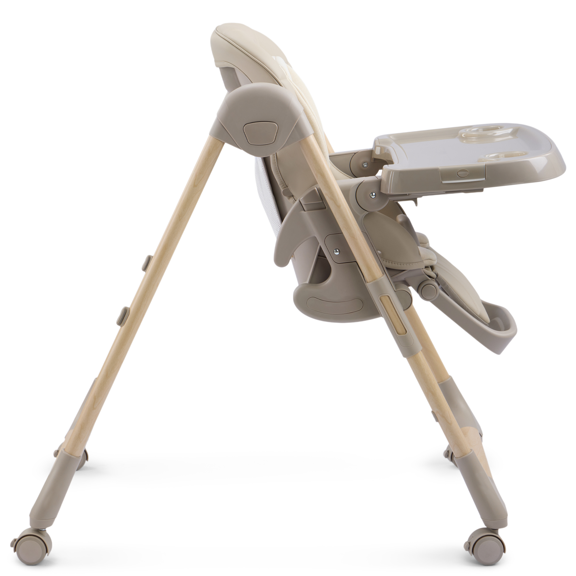 Стульчик для кормления Happy Baby WILLIAM LUX серый - фото 19