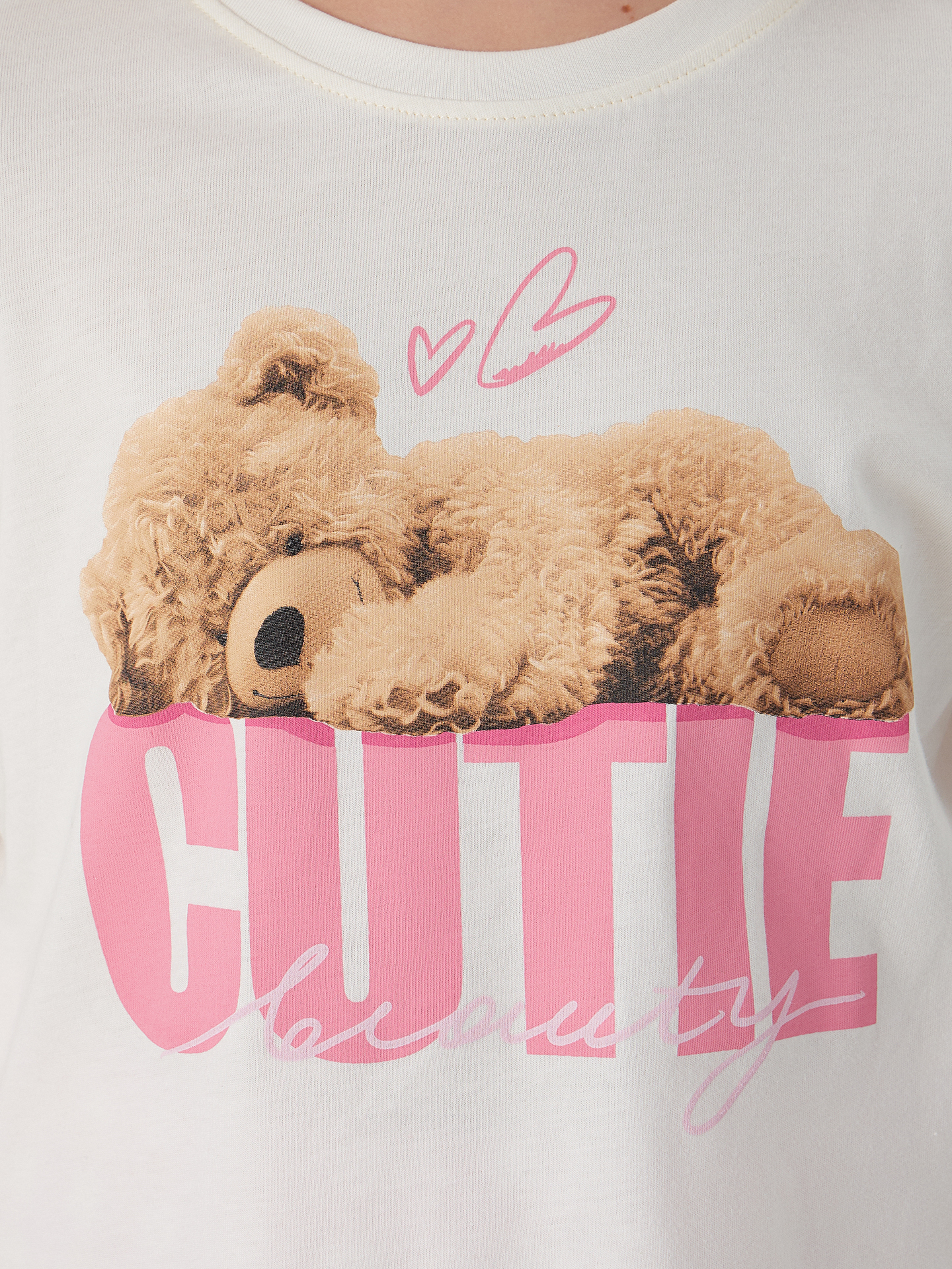 Пижама Mark Formelle (Марк Формэль) 567755/св.молочный +бело -розовая клетка - фото 6