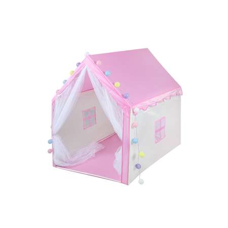Палатка игровая Рыжий кот Домик / 125*95*130 см