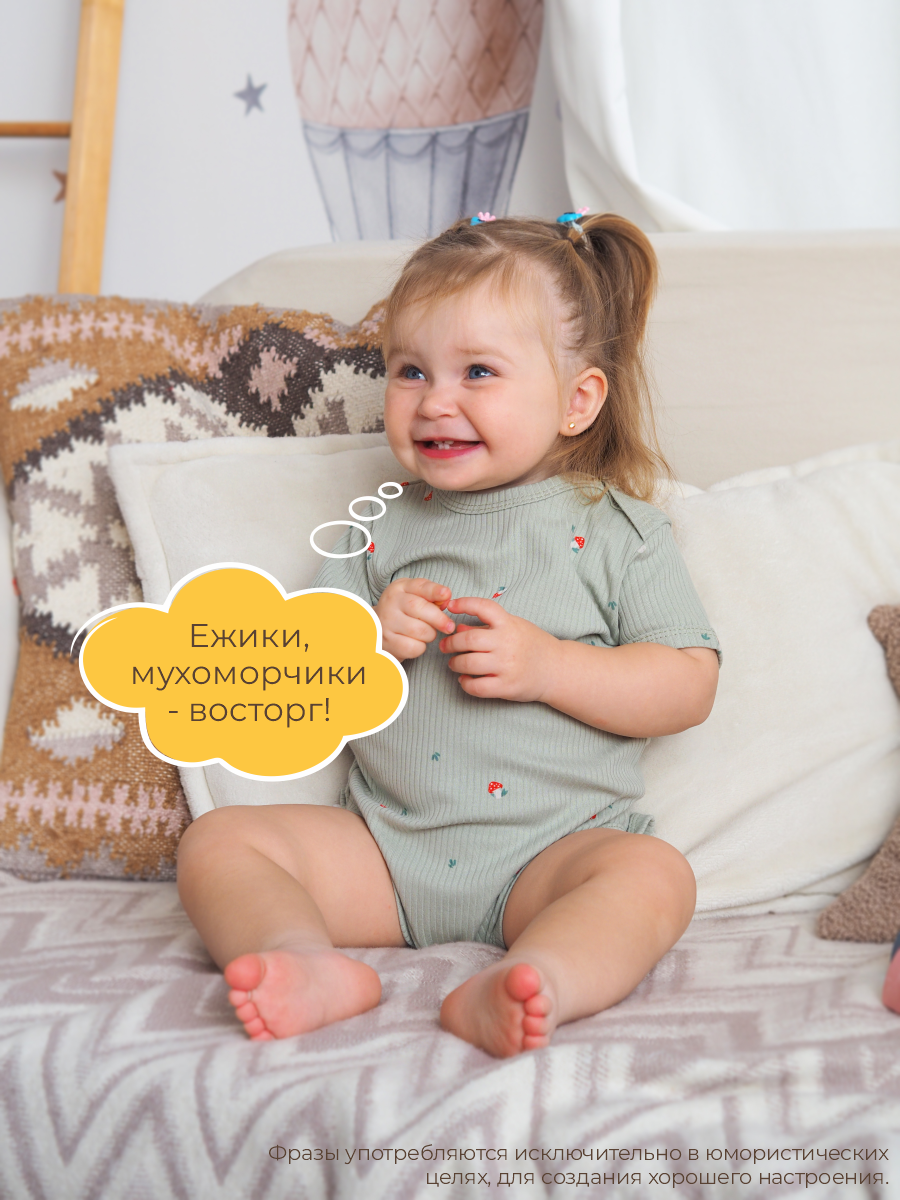 Боди 3 шт ШВЕЙНЫЕ ИСТОРИИ бодиежики_кор - фото 8