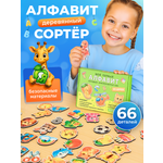 Игрушка Счастливкин сортер Алфавит