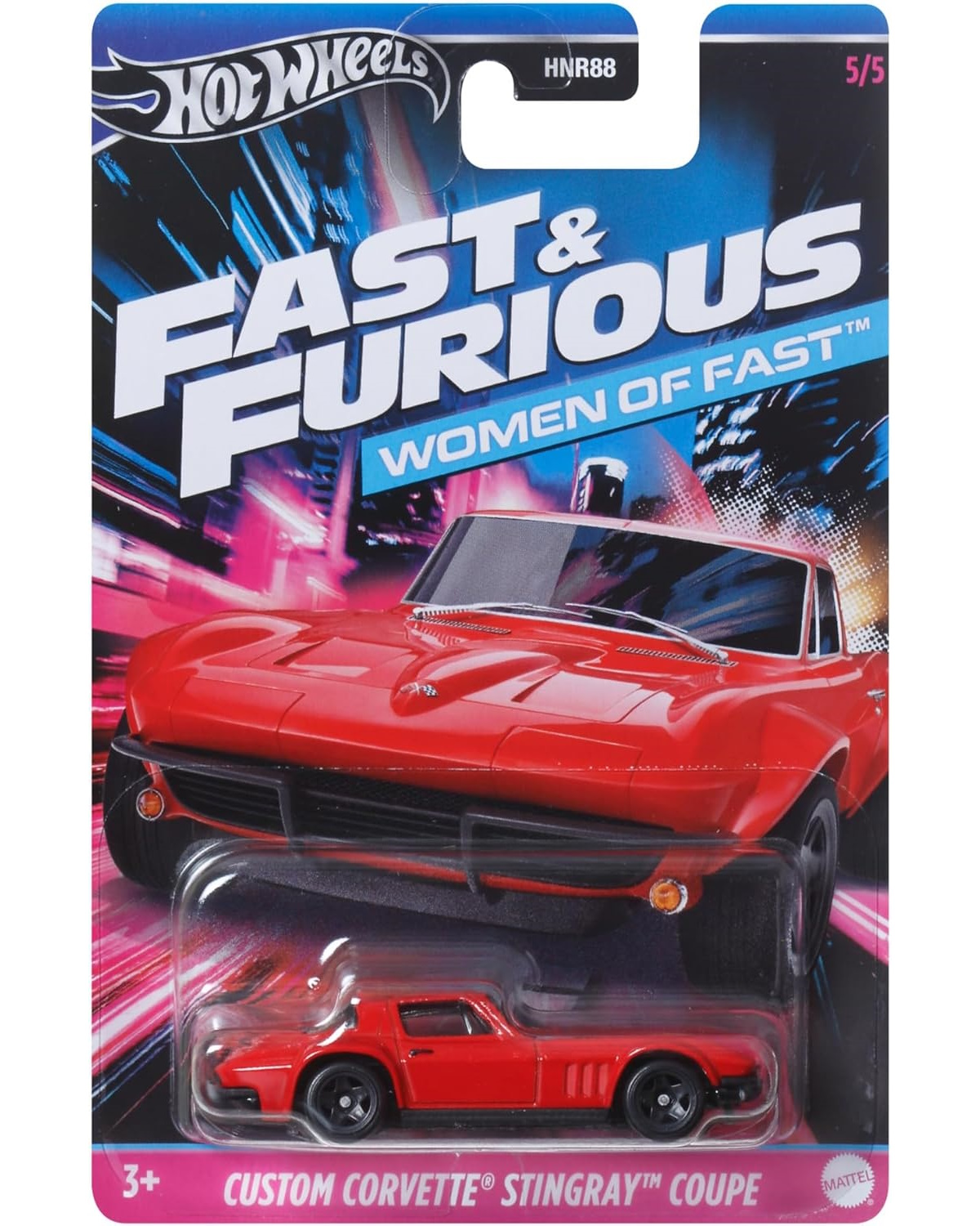 Автомобиль Hot Wheels 1:64 HNR88 - фото 5