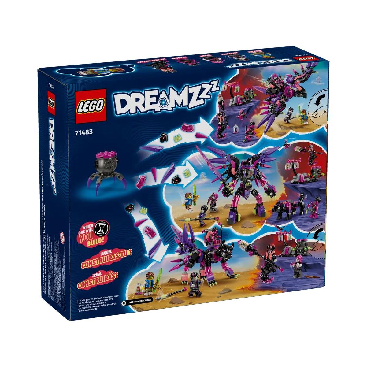 Конструктор LEGO DREAMZzz Кошмарные создания 457 дет. - фото 5