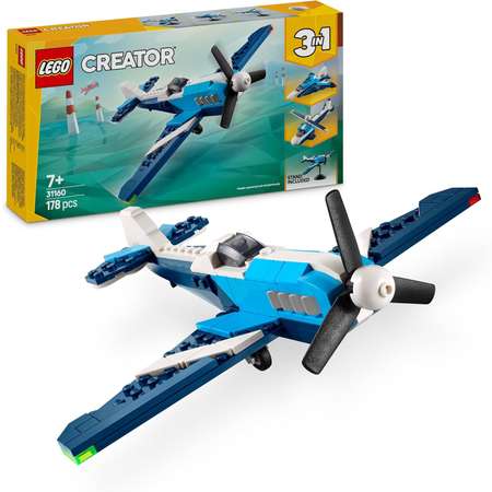 Конструктор LEGO Creator Гоночный самолет блочный