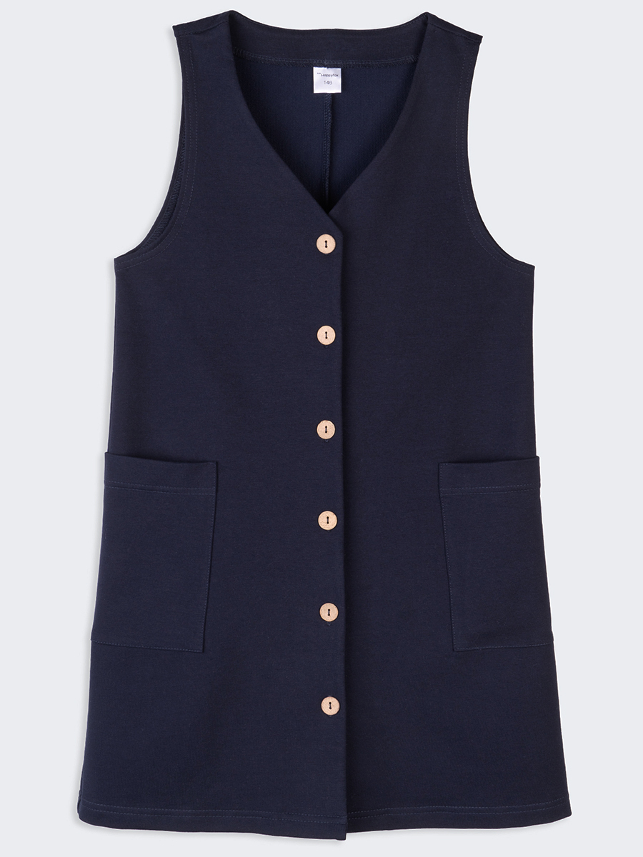 Сарафан HappyFox HF0219SPт.синий - фото 9