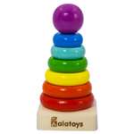 Игрушка Alatoys пирамидка