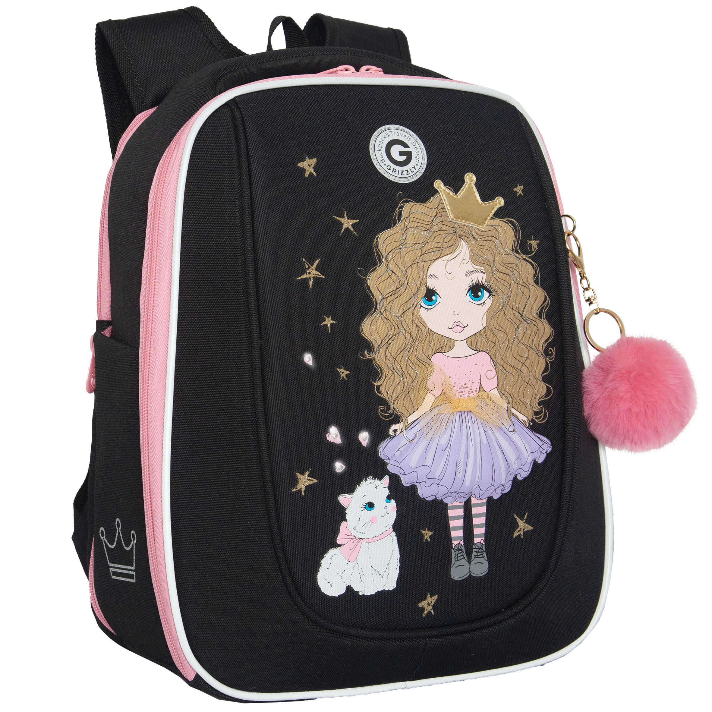 Ранец Grizzly для девочки - фото 2
