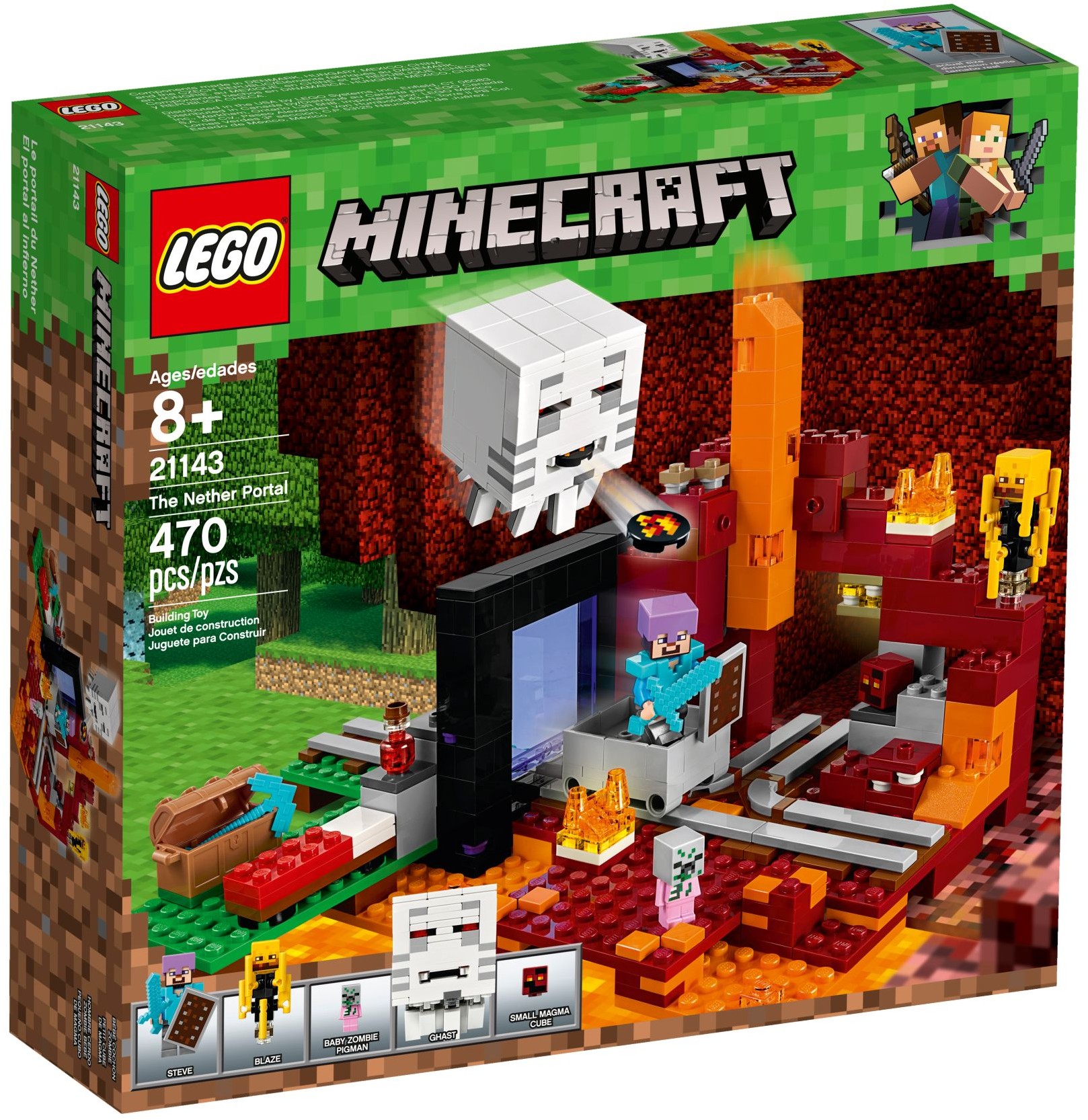 Конструктор LEGO Minecraft 21143 470 дет. - фото 1