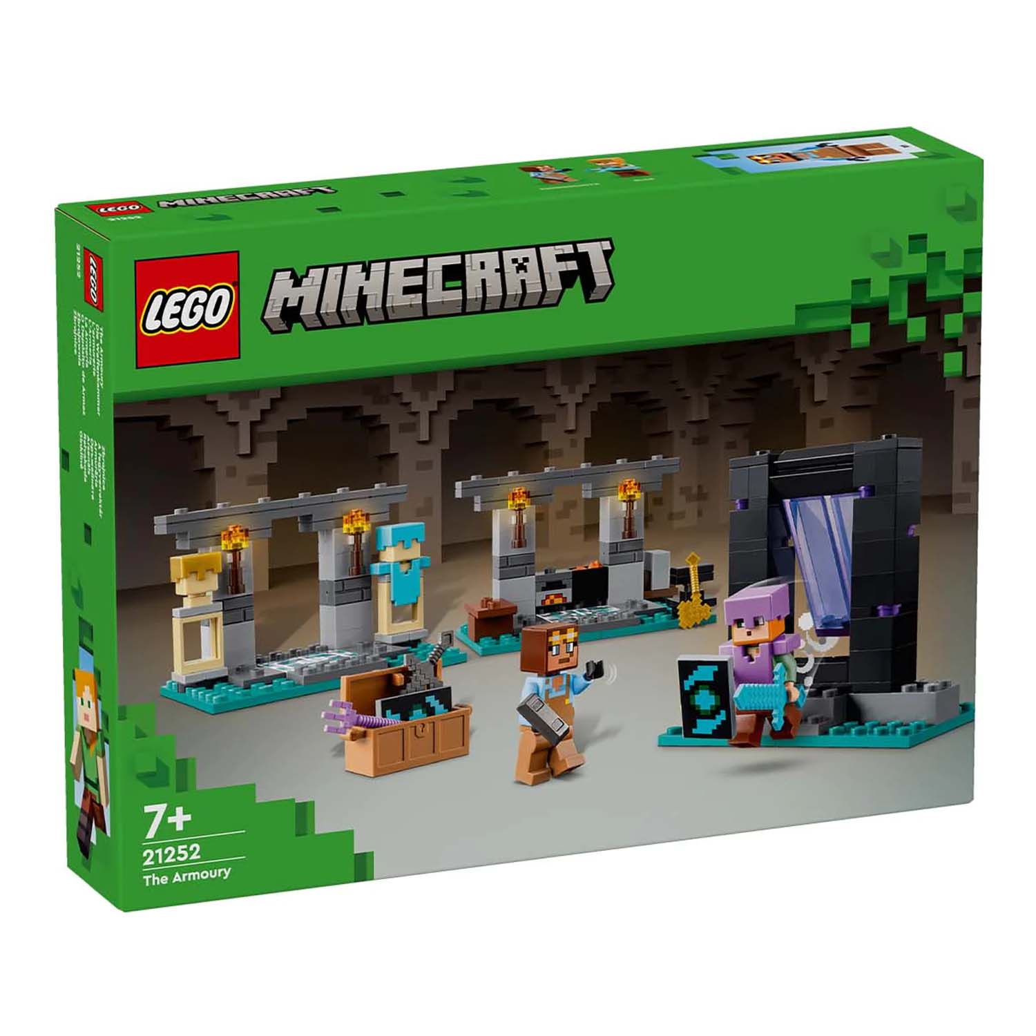 Конструктор LEGO Minecraft Оружейная палата - фото 13
