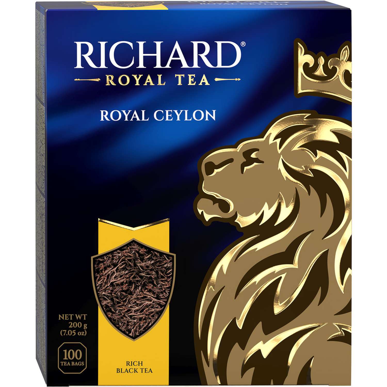 Чай Richard Royal Ceylon 100 пакетиков - фото 1