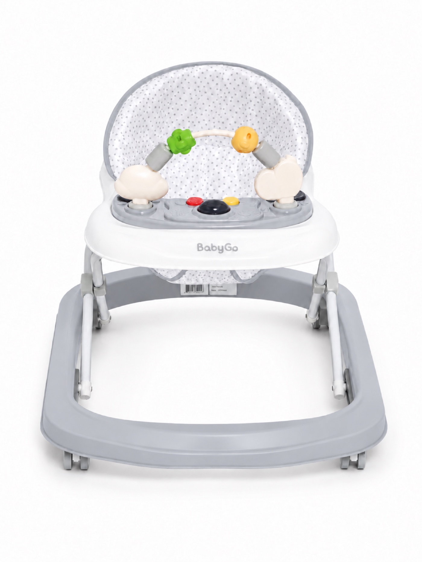Ходунки BabyGo Simple серый - фото 3
