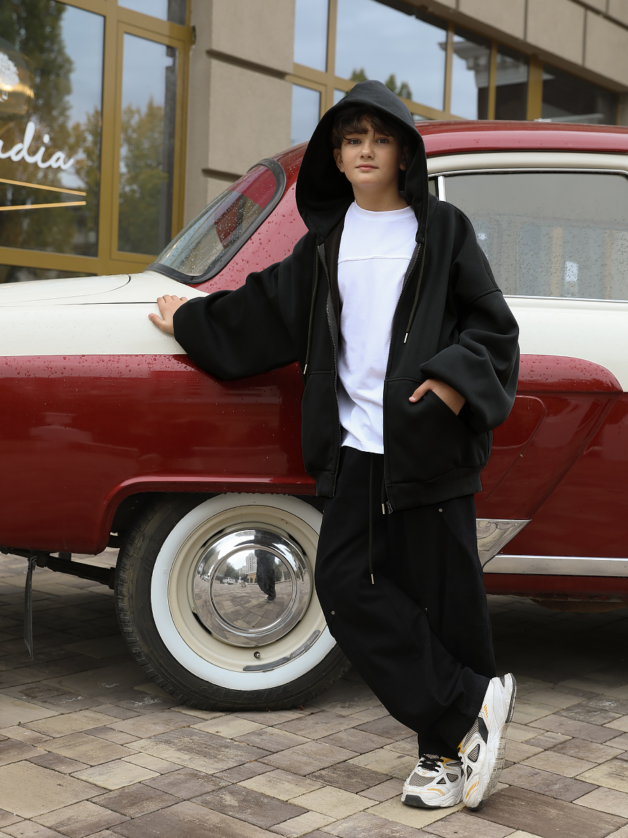 Толстовка Соль и Перец SP2601/черный - фото 3