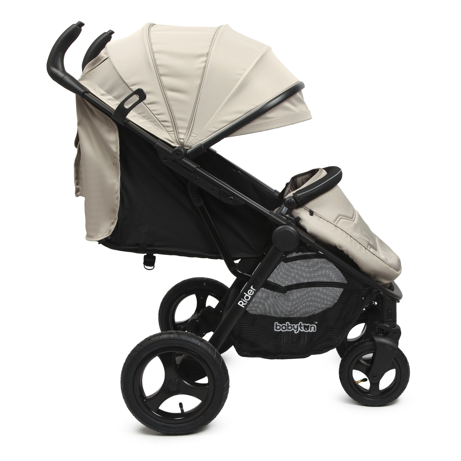 Коляска прогулочная Babyton Rider Air Khaki - фото 6