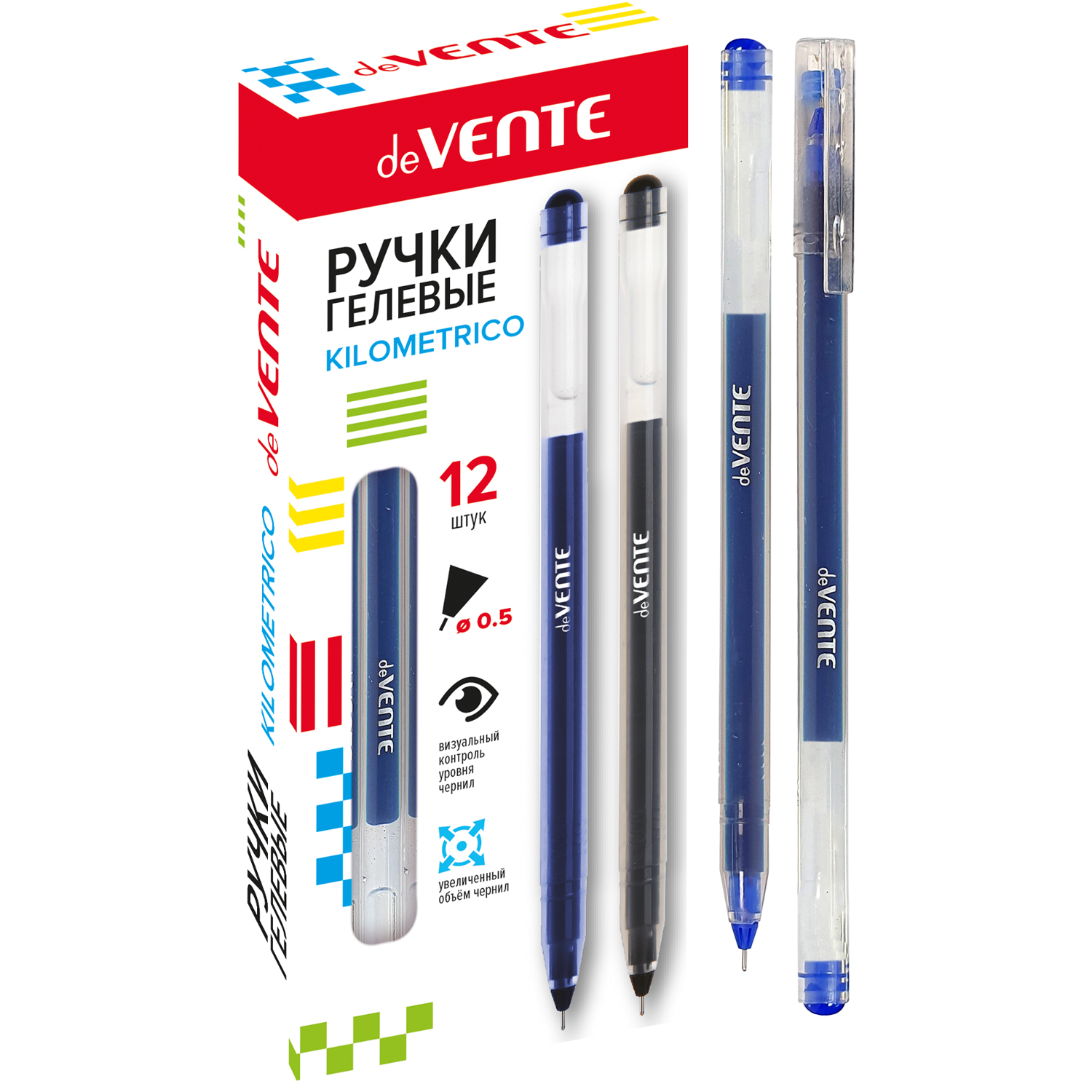 Ручка гелевая deVENTE 1 шт. - фото 3