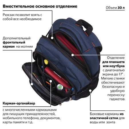 Рюкзак Brauberg Меркури
