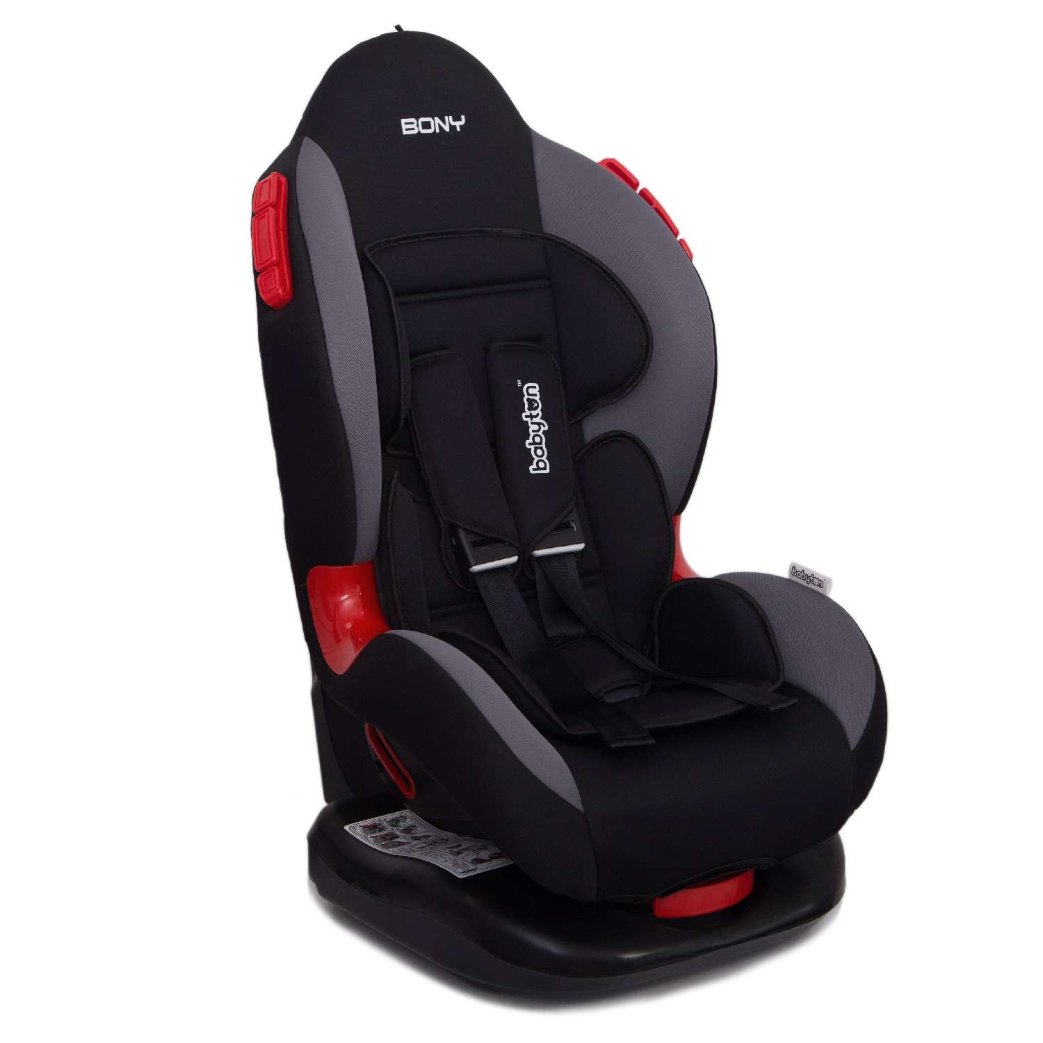 Автокресло Babyton Bony Black-Grey 1/2 (9-25 кг) - фото 12