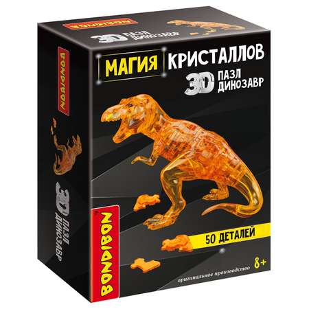 Пазл Bondibon кристаллический Динозавр 3D