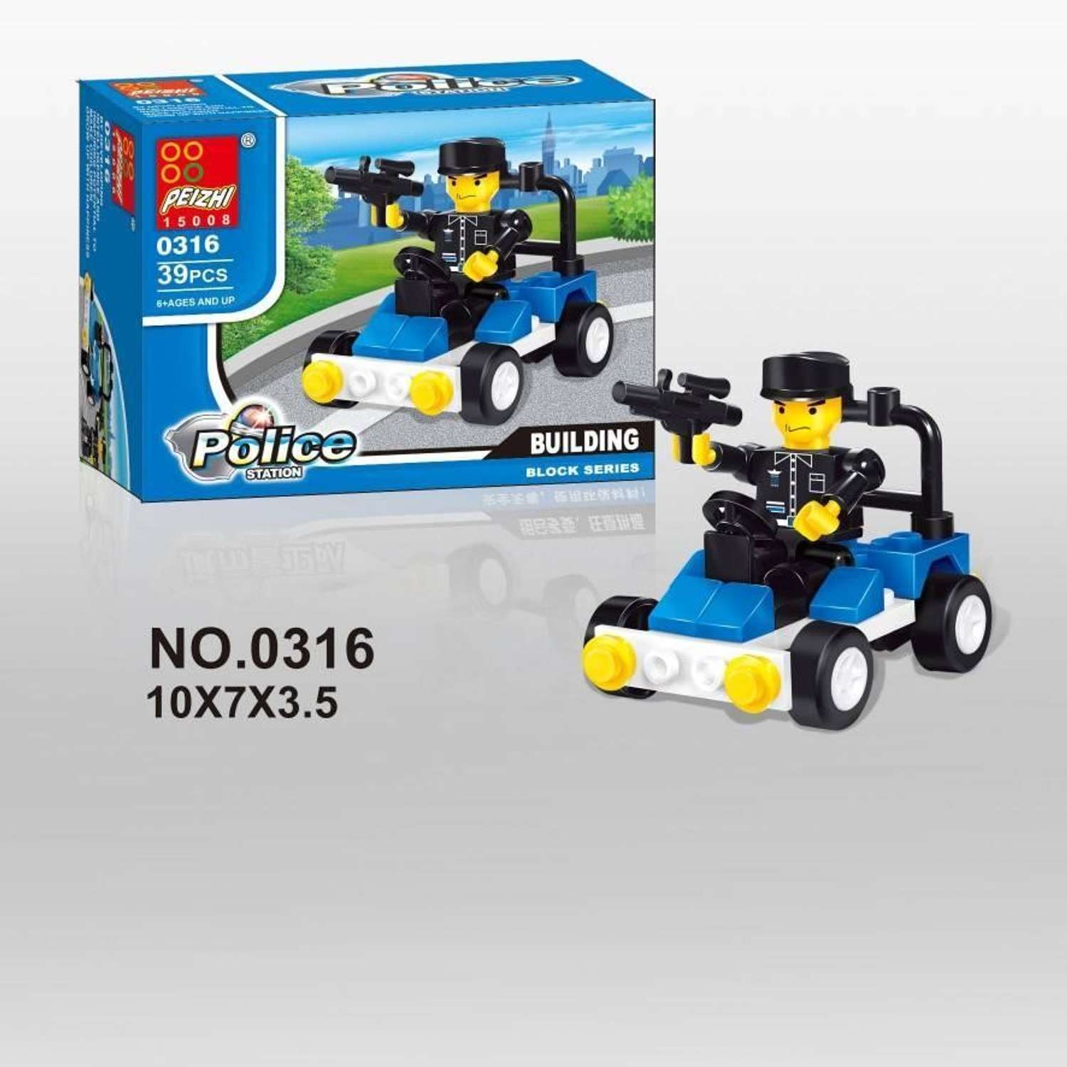 Конструктор . Полиция в ассортименте - фото 2