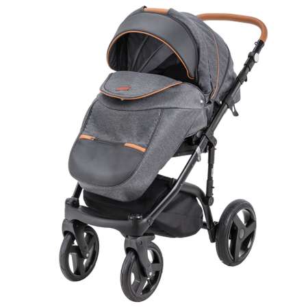 Коляска 2в1 BeBe-mobile серый