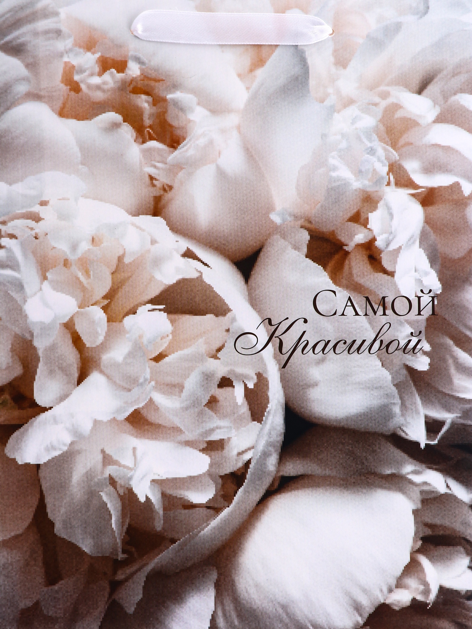 Пакет подарочный UPAK LAND Самой красивой M 255 × 32 × 9 см - фото 3