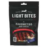 Лакомство для собак LIGHT BITES 90г кальциевые косточки с уткой
