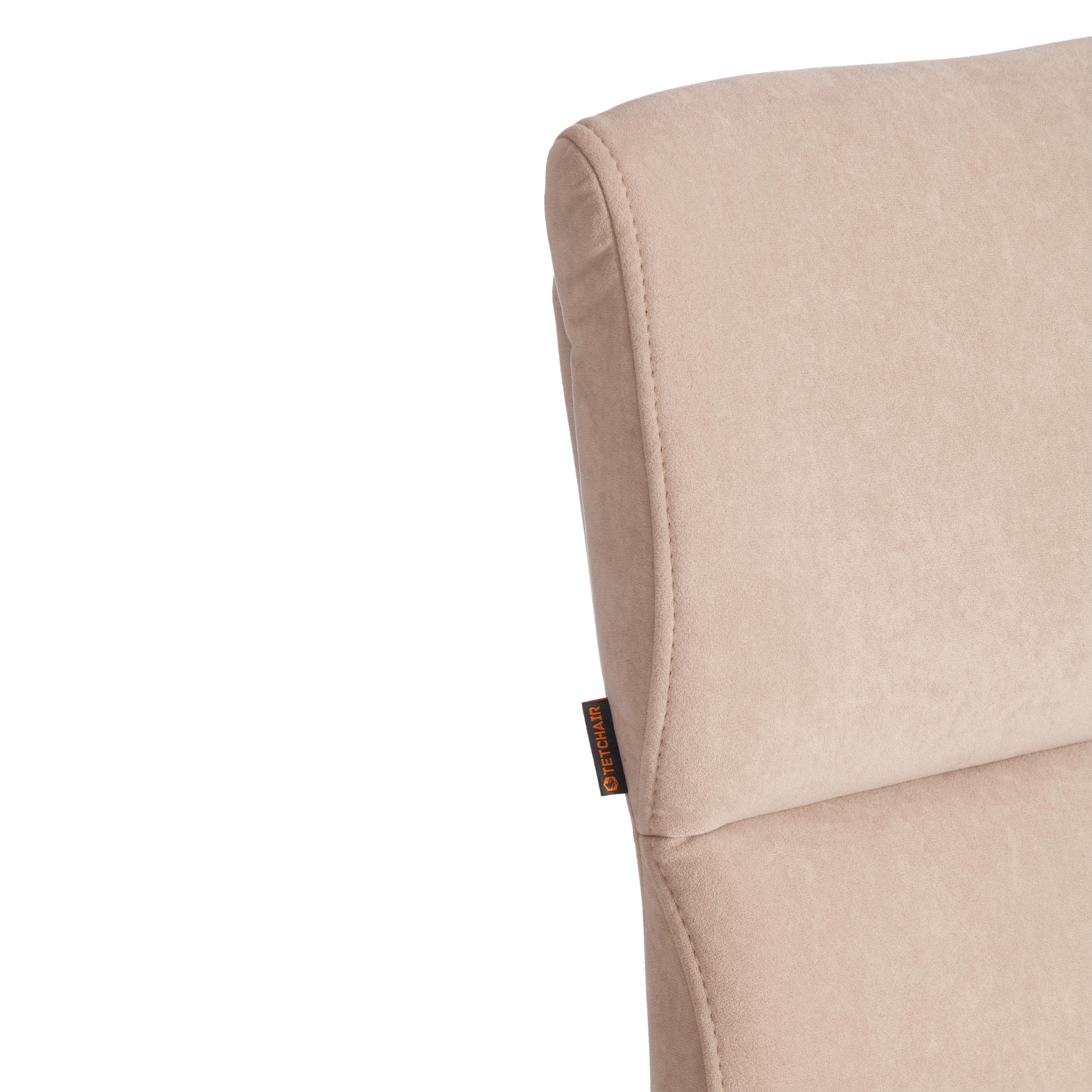 Компьютерное кресло TETCHAIR флок бежевый - фото 17