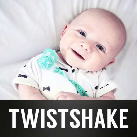 Пустышка Twistshake ортодонтическая от 0 мес. 2 шт.