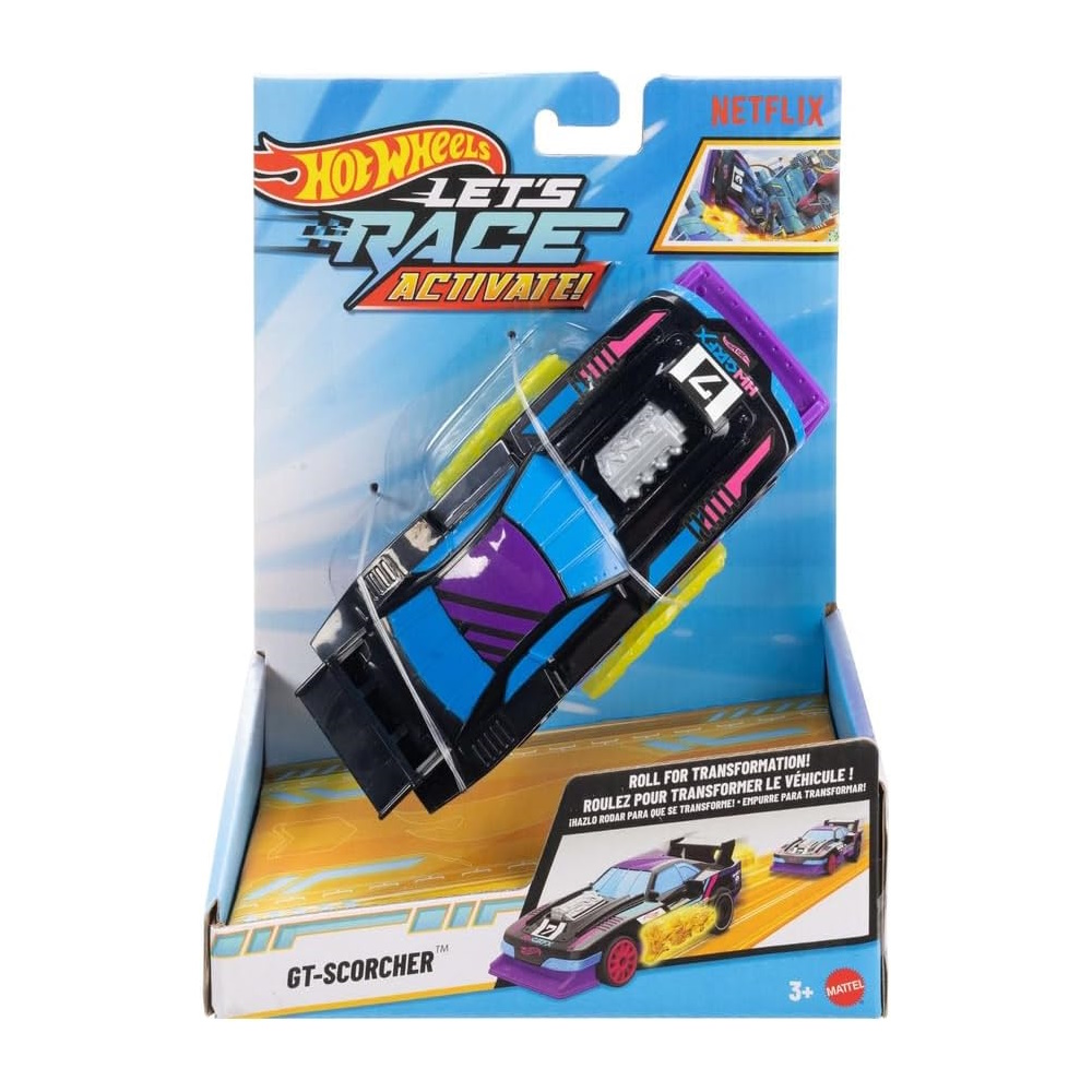 Автомобиль Hot Wheels GT-Scorcher 1:32 JJX15/JJX20 - фото 6