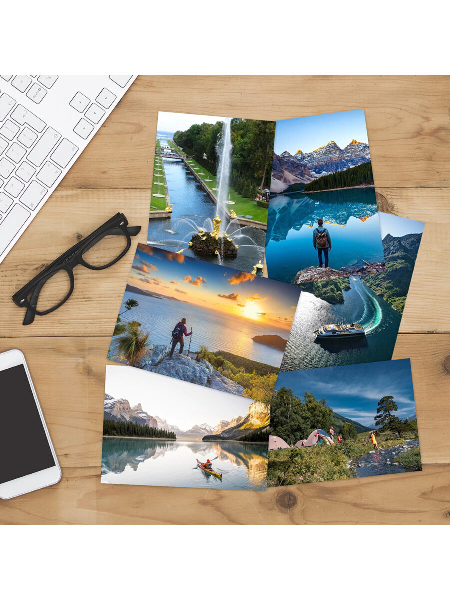 Фотобумага Brauberg глянцевая А5 набор 50 листов односторонняя - фото 5