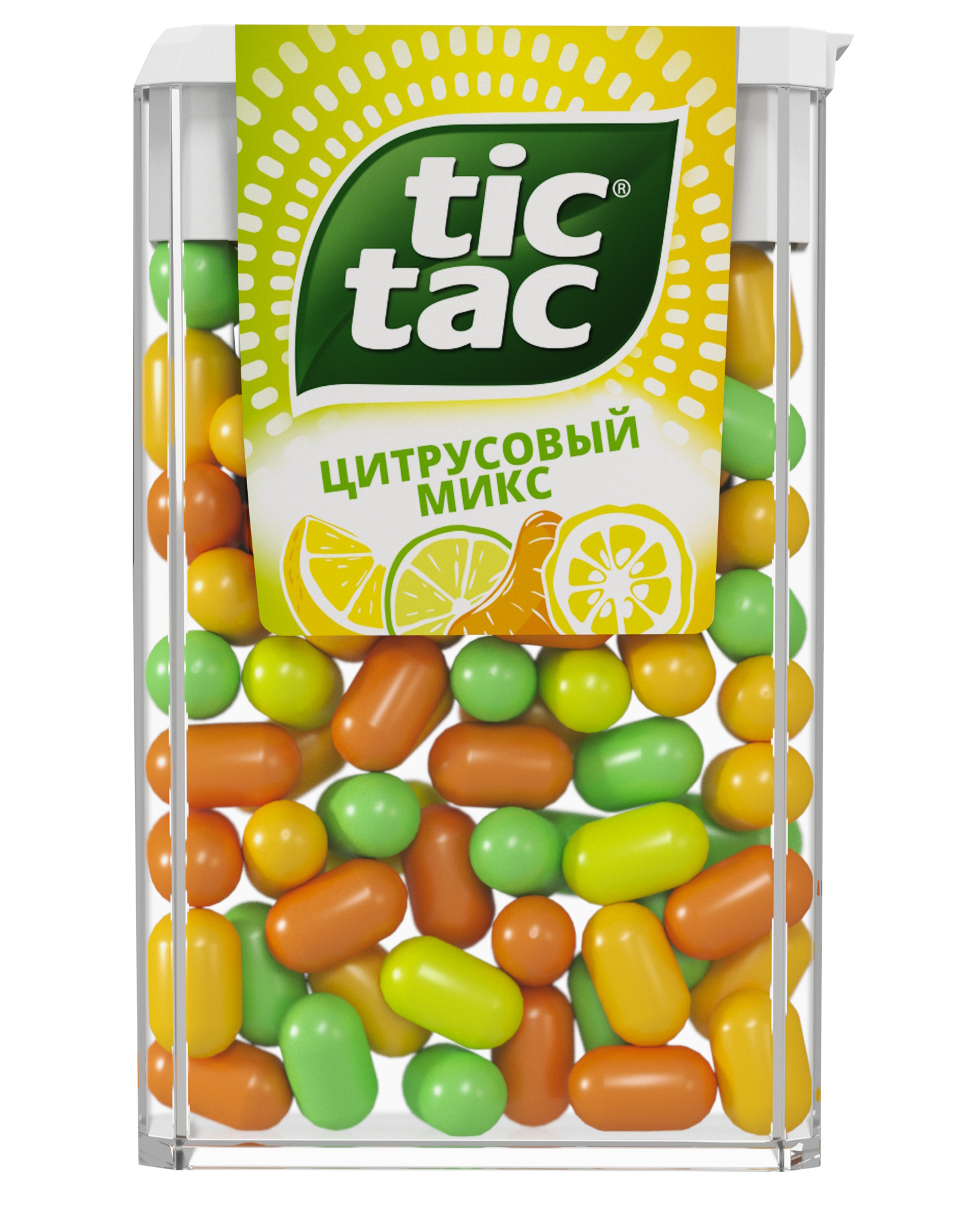 Драже Tic Tac цитрусовый микс 49г - фото 1