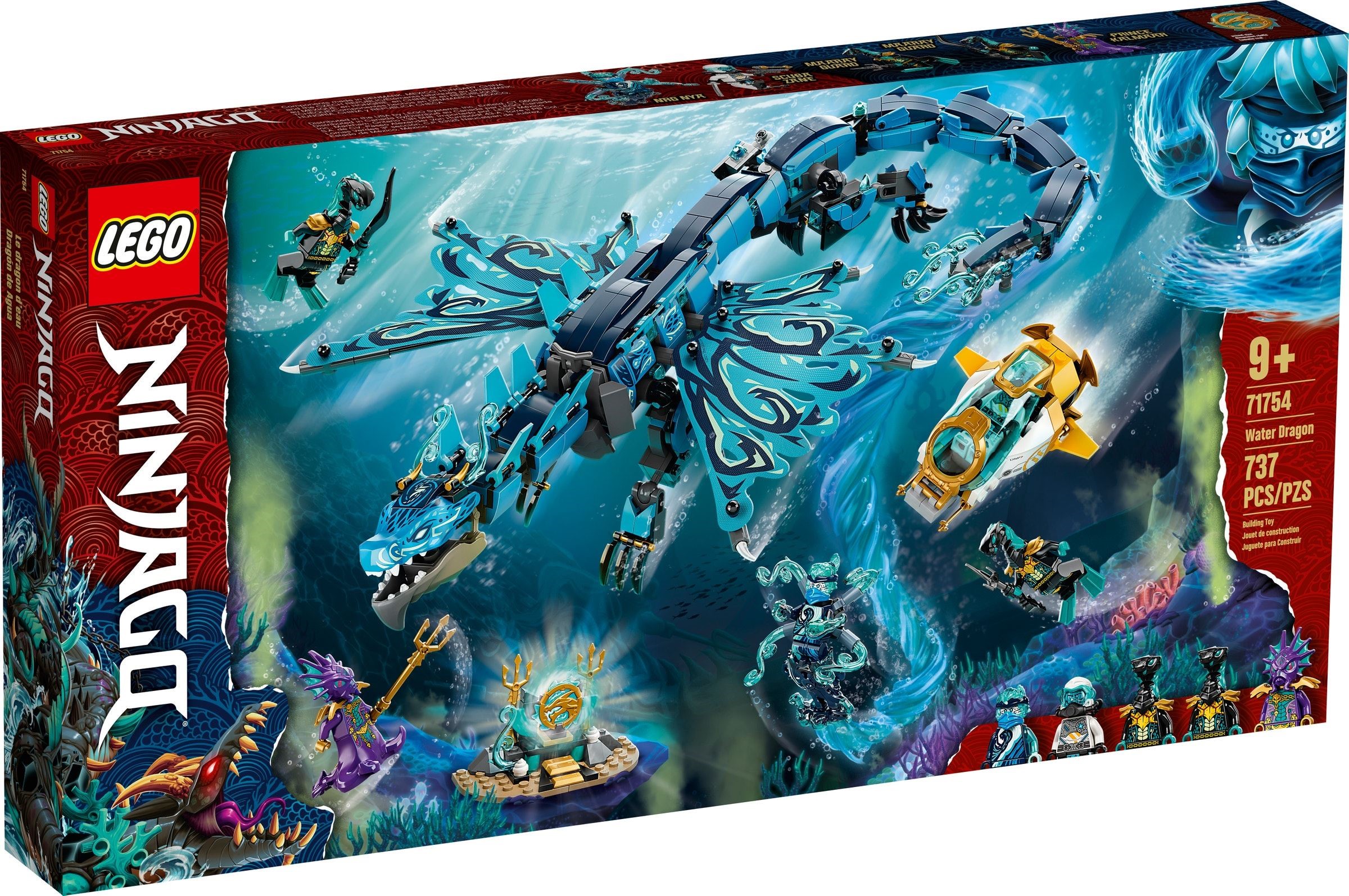Изображение товара Конструктор LEGO NINJAGO 71754 737 дет.