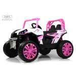 Электромобиль RIVERTOYS F888FF-4WD-PINK С пультом ДУ