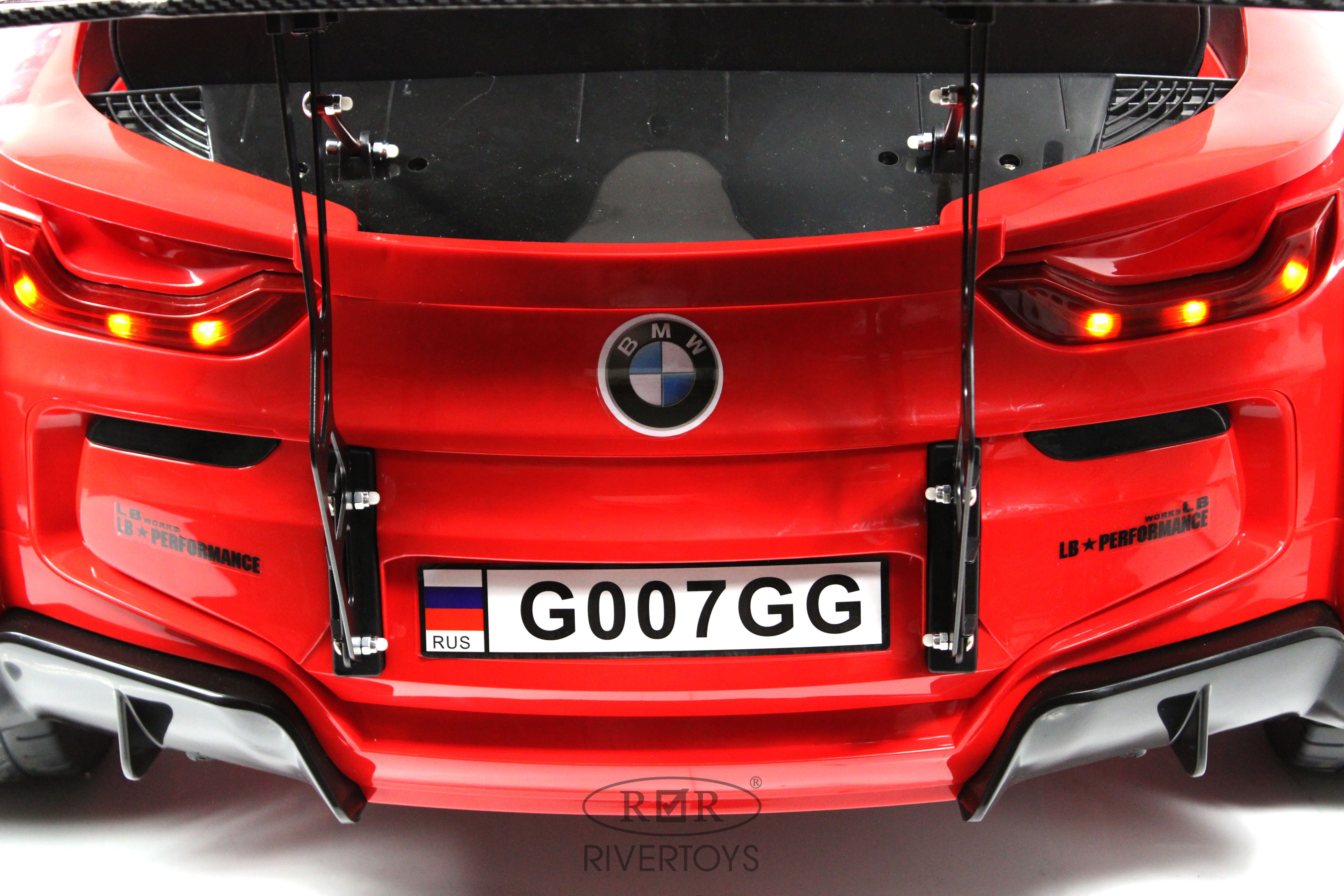 Электромобиль RIVERTOYS BMW G007GG-RED С пультом ДУ - фото 21