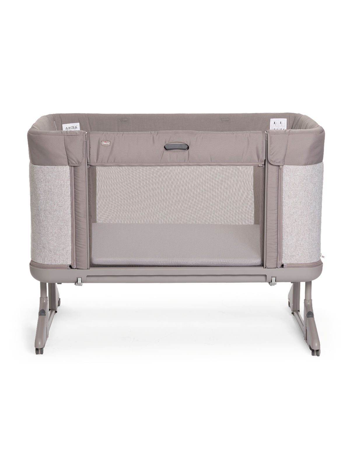 Детская кроватка Chicco Next2Me Forever 3в1 с рождения до 4 лет Almond, без маятника (бежевый) - фото 21