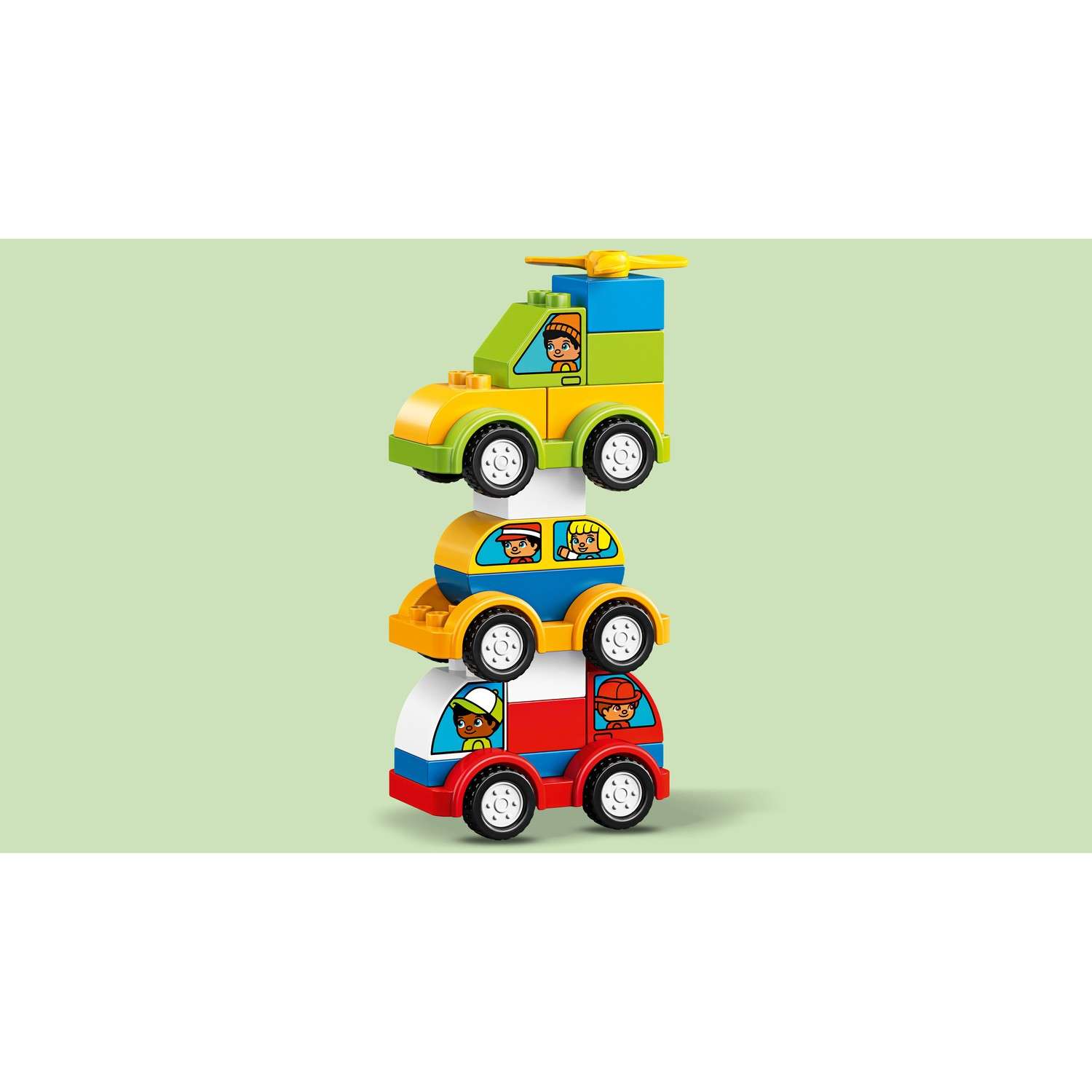 Конструктор LEGO DUPLO Мои первые машинки блочный - фото 11