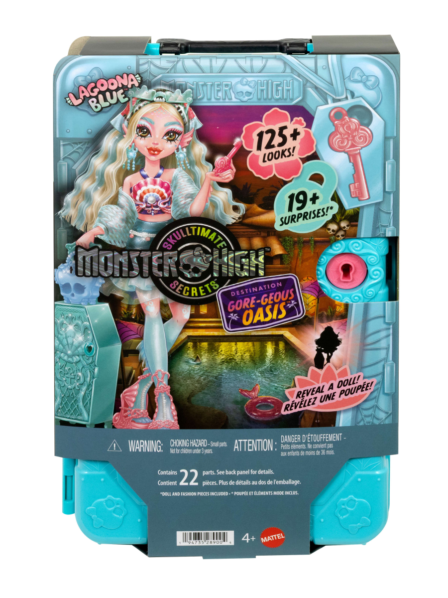 Кукла модельная Monster High Skulltimate Secrets JDR51 Лагуна Блю Монстер Хай JDR51 - фото 5