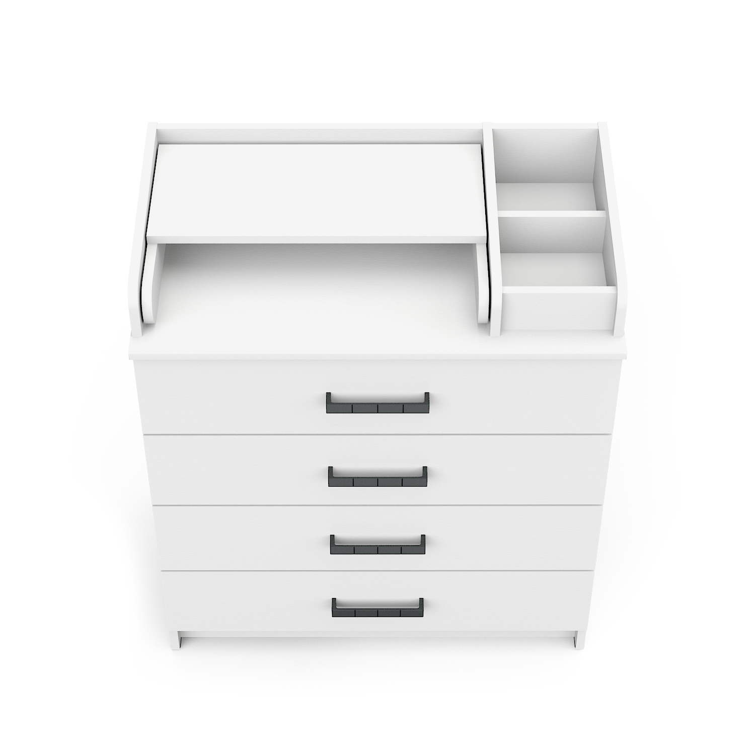 Комод пеленальный aton baby furniture Marvin (белый) - фото 2