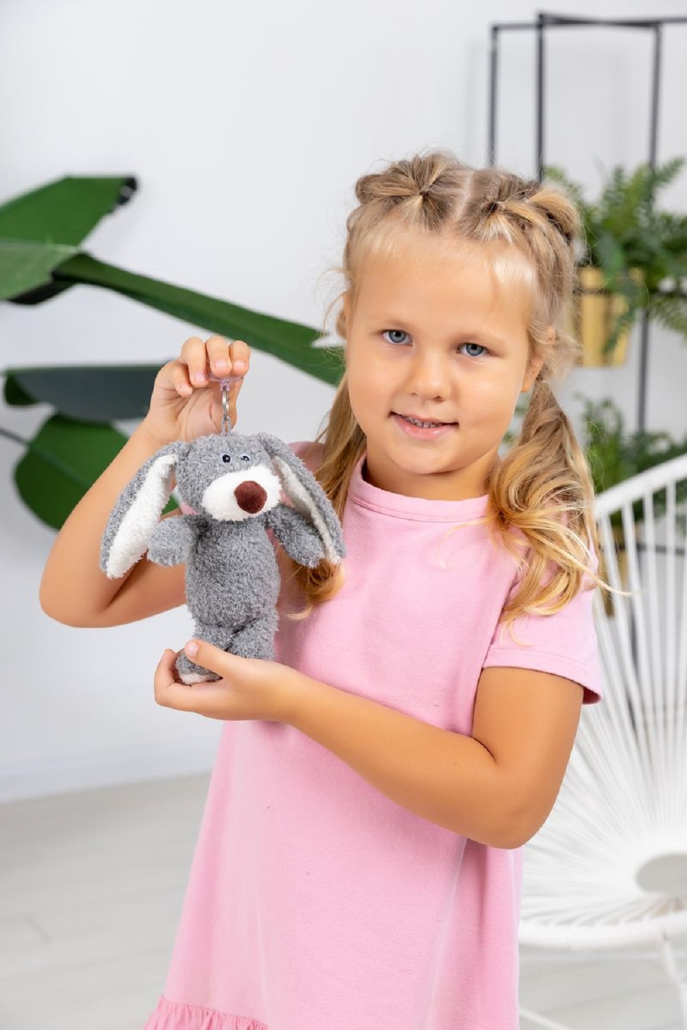 Мягкая игрушка UNAKY зайка Лоуренс - фото 6