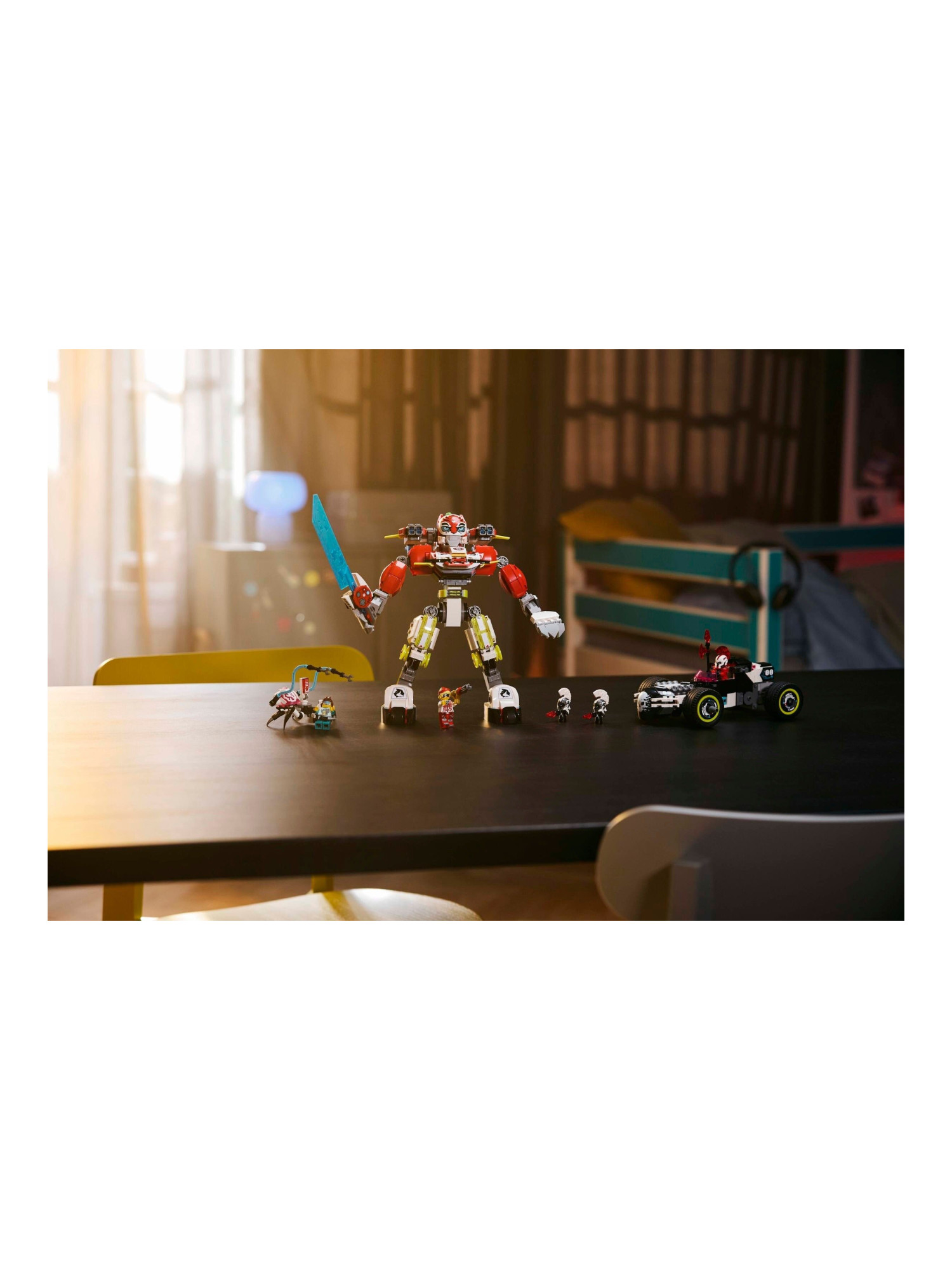 Конструктор LEGO DREAMZzz Робот-тигр и машина Зеро 933 дет. - фото 5