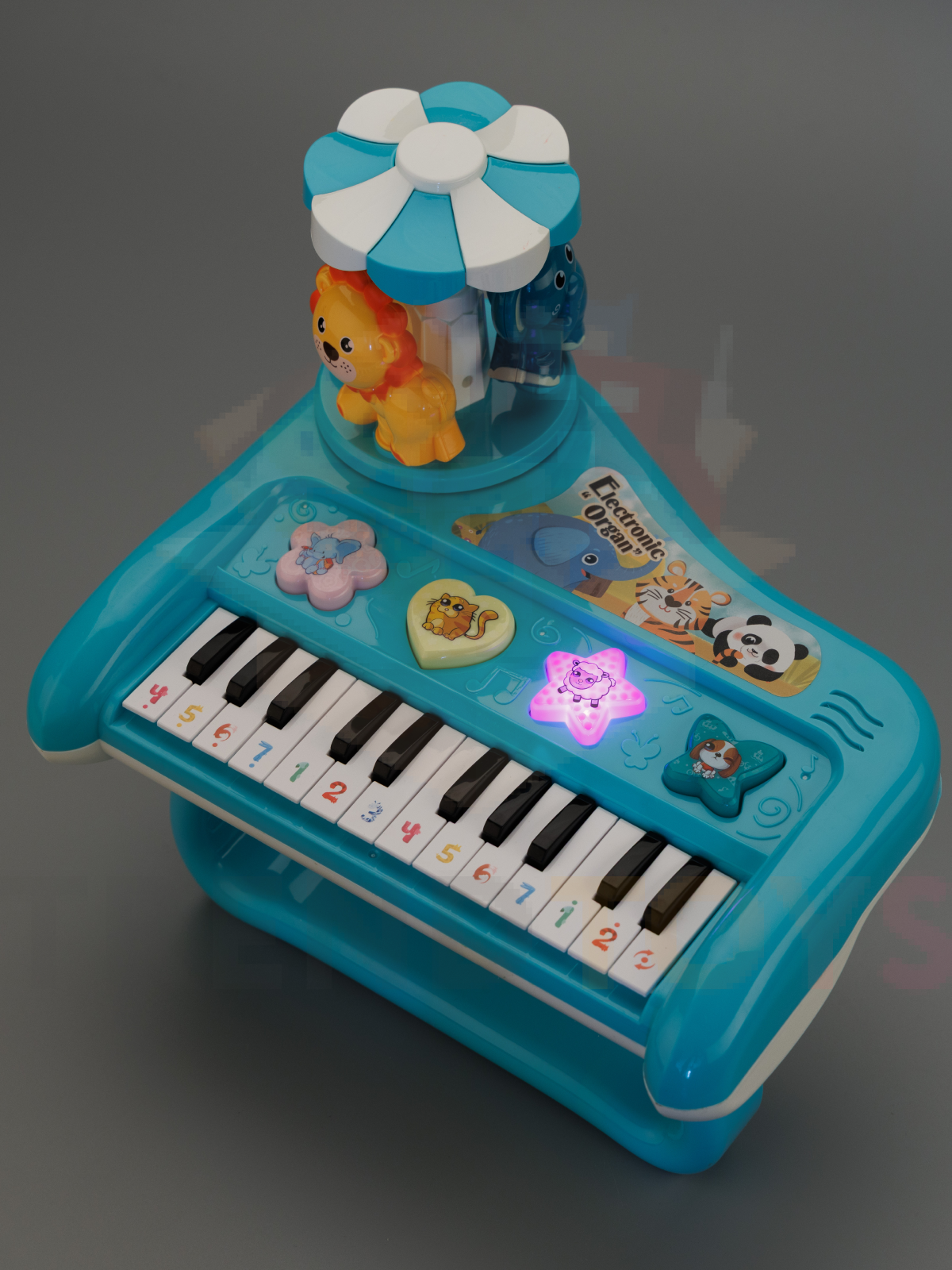 Игрушка музыкальная TrendToys развивающая с диско шаром синтезатор - фото 11