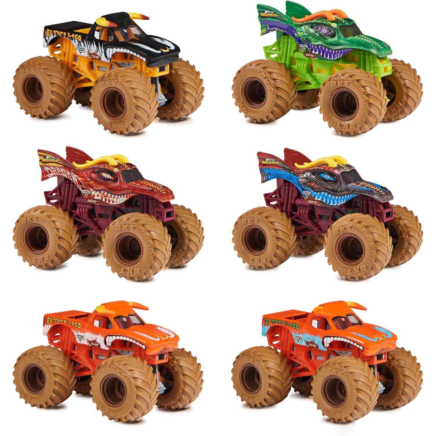 Монстр-трак Monster Jam 1:64 в ассортименте 6065345 - фото 1