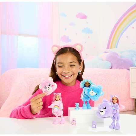 Кукла мини Barbie Cutie Reveal Care Bears Челси